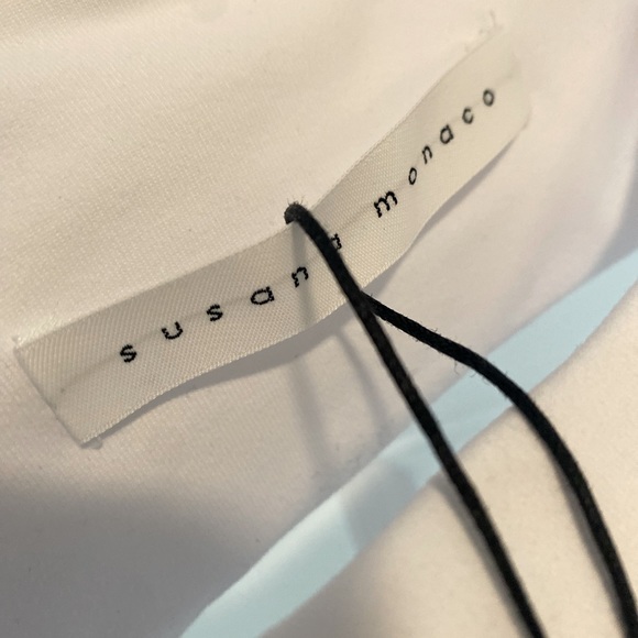 SUSANA MONACO OPEN BACK TUBE DRESS 90% NYLON; 10% SPANDEX NWT - Picture 5 of 11